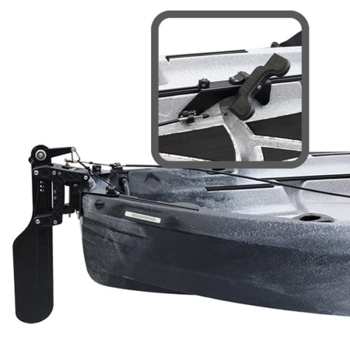 The QuickCoFlint QC Rudder System – Foot Steer